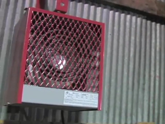 Ouellet&reg; Heavy - duty Shop Heater - image 10 from the video