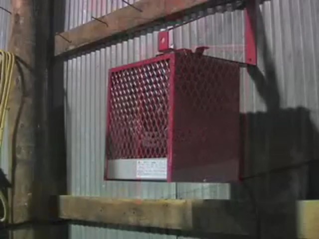 Ouellet&reg; Heavy - duty Shop Heater - image 2 from the video
