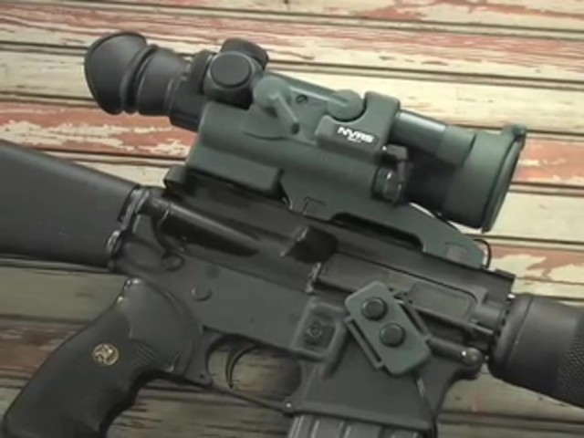 Yukon&#153; Night Vision Rifle Scope Green - image 10 from the video