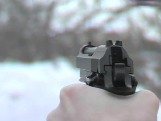 GSG&reg; 92 CO2 .177 cal. BB Air Pistol Black - image 5 from the video