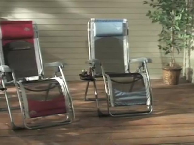 Kelty&reg; Deluxe Zero - gravity Lounger - image 10 from the video