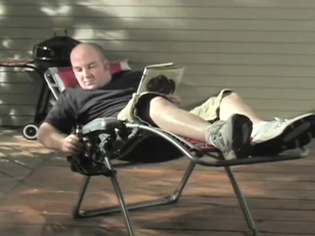 Kelty&reg; Deluxe Zero - gravity Lounger - image 6 from the video