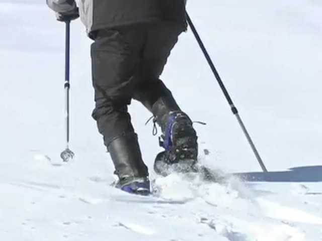 9x30&quot; Guide Gear&reg; High Pass Snowshoes - image 4 from the video