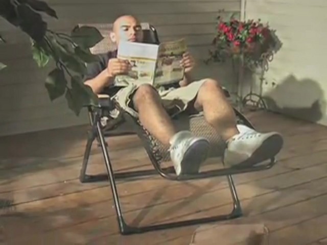 Guide Gear&reg; Deluxe Oversized Anti - gravity Lounger - image 1 from the video