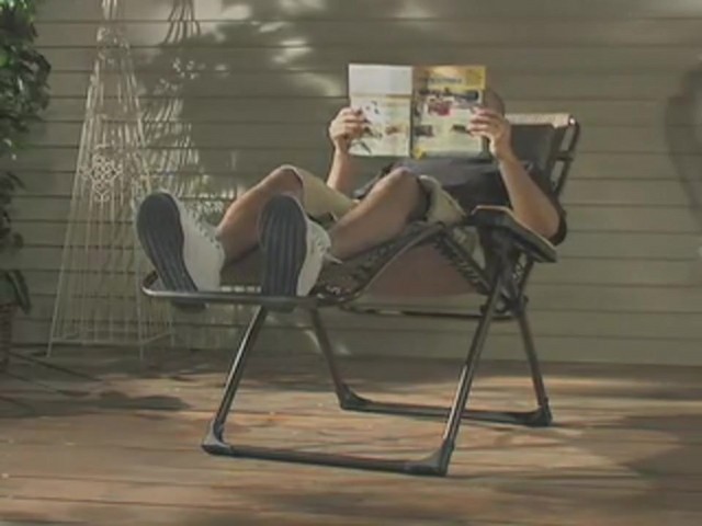 Guide Gear&reg; Deluxe Oversized Anti - gravity Lounger - image 3 from the video