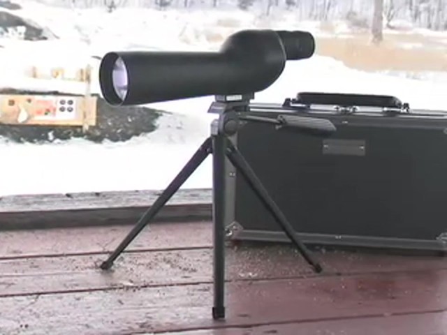 Vanguard&reg; 15 - 60x60 mm Waterproof Spotting Scope - image 10 from the video