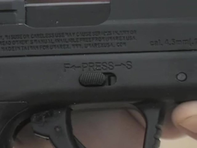 Umarex&reg; SA177&trade; .177 cal. BB Pistol - image 4 from the video