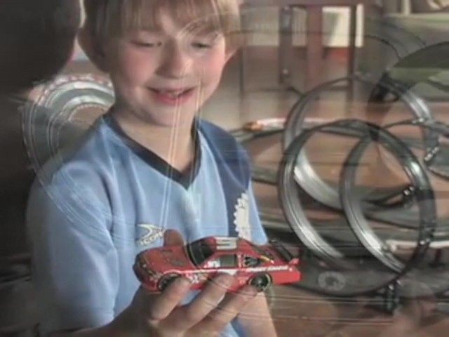 NASCAR&reg; Carrera Slot Car Race Set - image 7 from the video