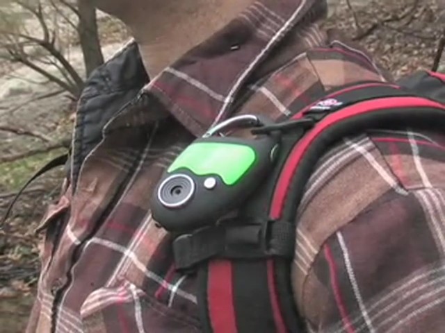 Cobra&reg; 1.3 MP Digital Carabiner Camera with LED Light - image 1 from the video
