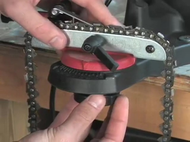 Grip - On&reg; Electric Chainsaw Sharpener - image 7 from the video