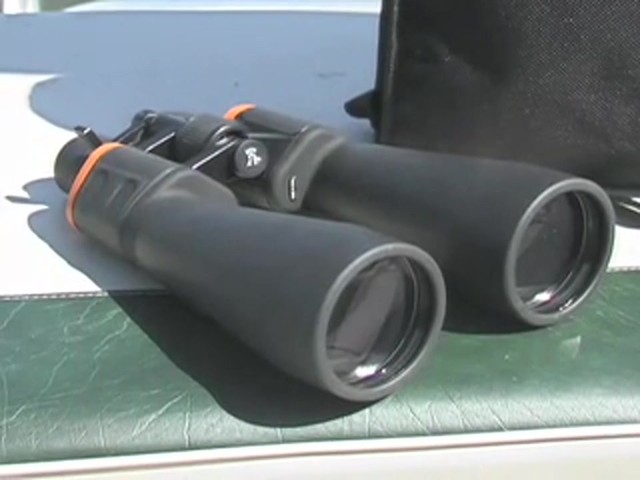 Military Zoom 20 - 140x70 mm Binoculars Matte Black - image 10 from the video