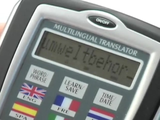 Lingo&reg; Personal 6 - language Pocket Translator  - image 5 from the video