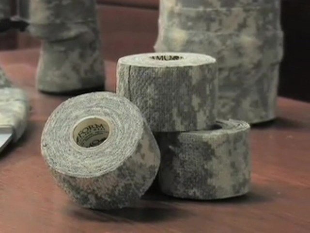 4 Rolls ACU McNett&#153; Camo Wrap Army Digital - image 1 from the video