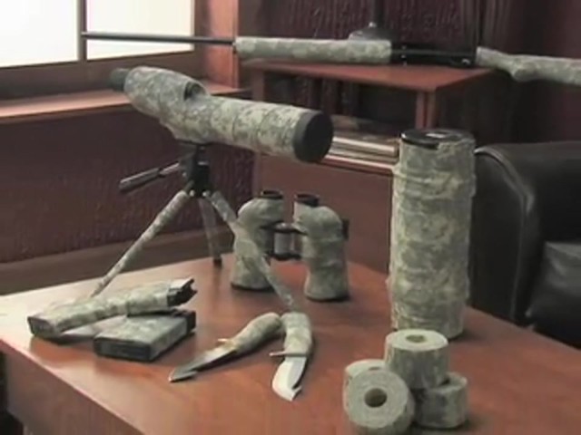 4 Rolls ACU McNett&#153; Camo Wrap Army Digital - image 10 from the video