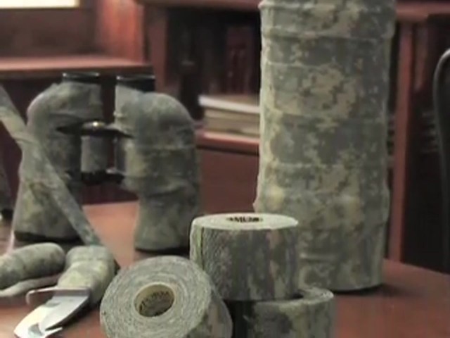 4 Rolls ACU McNett&#153; Camo Wrap Army Digital - image 8 from the video