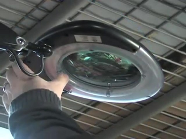 Grandrich&reg; Magnifier Task Lamp - image 3 from the video