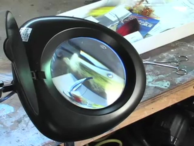 Grandrich&reg; Magnifier Task Lamp - image 9 from the video
