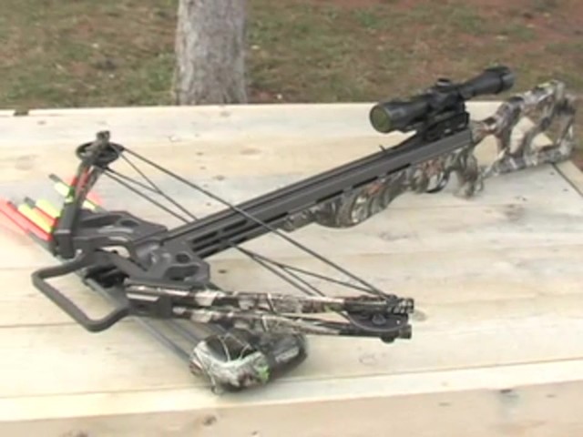 Arrow Precision&reg; 375 F.P.S. Inferno Firestorm&reg; Compound Crossbow Package - image 1 from the video