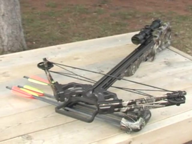Arrow Precision&reg; 375 F.P.S. Inferno Firestorm&reg; Compound Crossbow Package - image 10 from the video