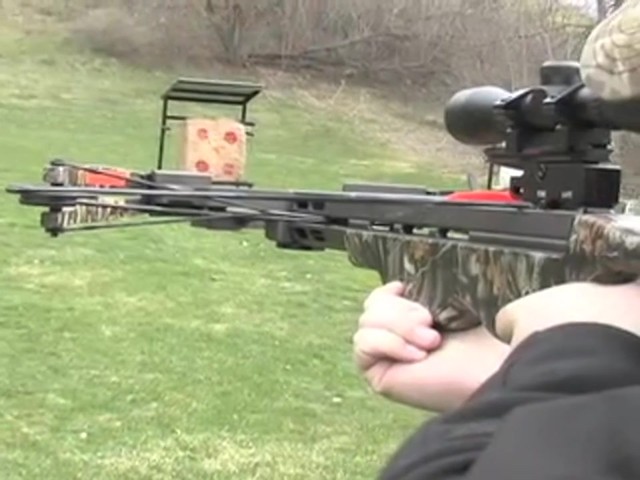 Arrow Precision&reg; 375 F.P.S. Inferno Firestorm&reg; Compound Crossbow Package - image 9 from the video