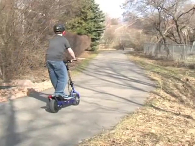e - Zip 400 Electric Scooter - image 8 from the video