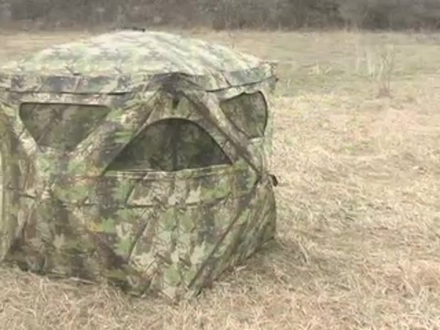 Guide Gear&reg; Woods and Water 5 - hub Blind - image 10 from the video