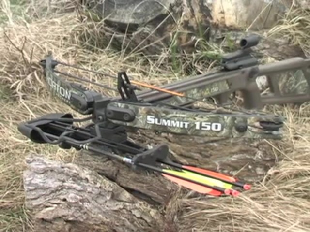 Horton&reg; 150 - lb. Summit Crossbow Realtree&reg; Hardwoods HD&reg; - image 1 from the video