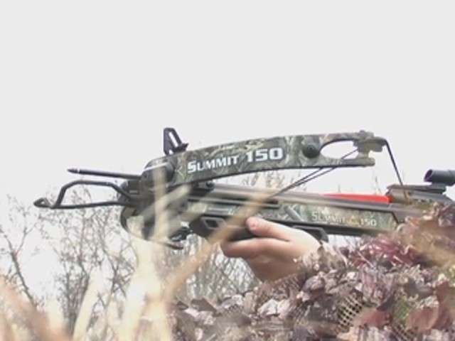 Horton&reg; 150 - lb. Summit Crossbow Realtree&reg; Hardwoods HD&reg; - image 8 from the video
