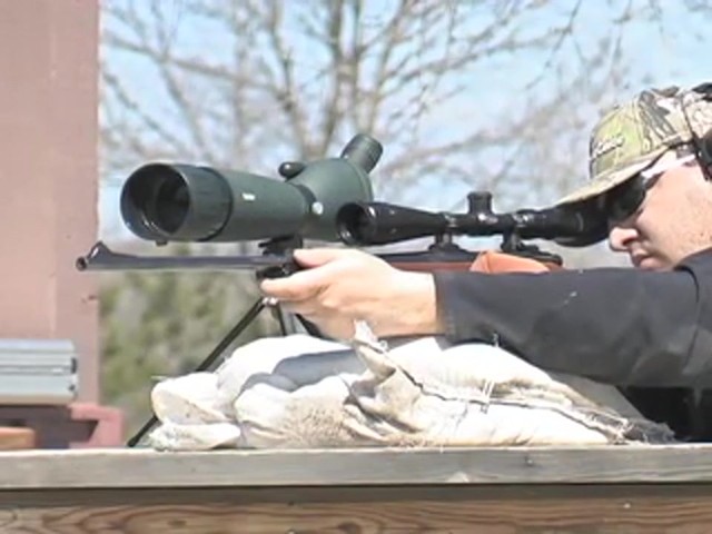 BSA&reg; 8 - 32x40 Bullet - drop Reticle Scope - image 4 from the video