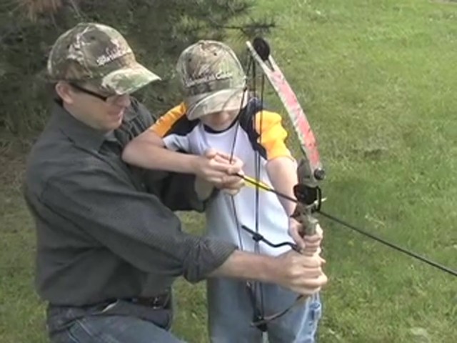 Arrow Precision&#153; Caribou Youth Bow Fall Dip Camo - image 1 from the video