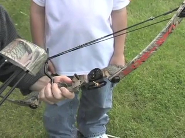 Arrow Precision&#153; Caribou Youth Bow Fall Dip Camo - image 6 from the video