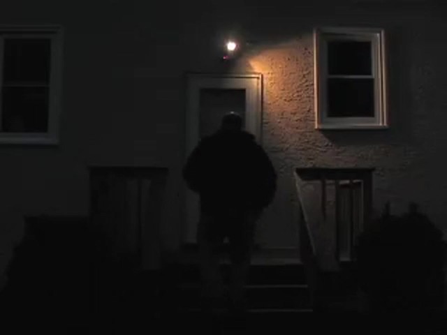 NightWatcher&reg; Motion - tracking Security Light with Wireless Alarm - image 7 from the video