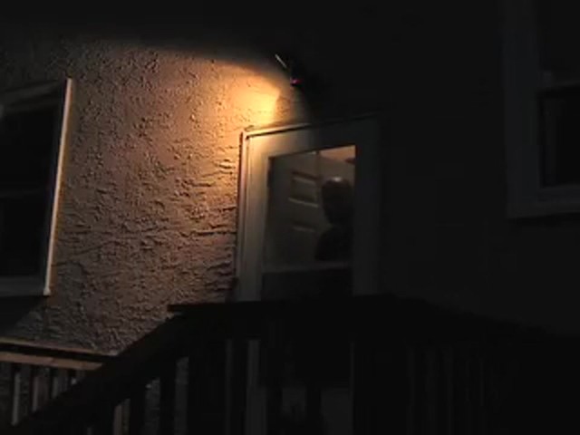NightWatcher&reg; Motion - tracking Security Light with Wireless Alarm - image 9 from the video