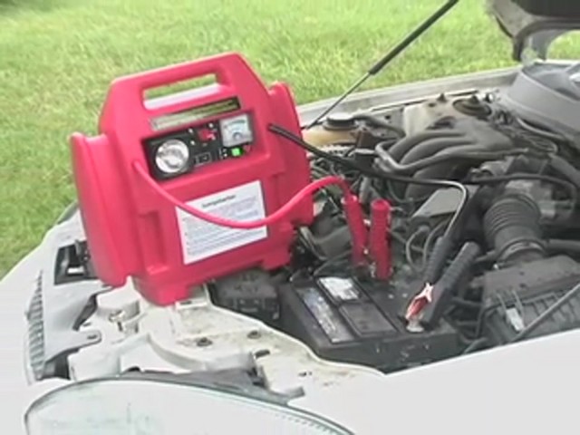 Guide Gear&reg; Jumpstarter with Air Compressor - image 1 from the video