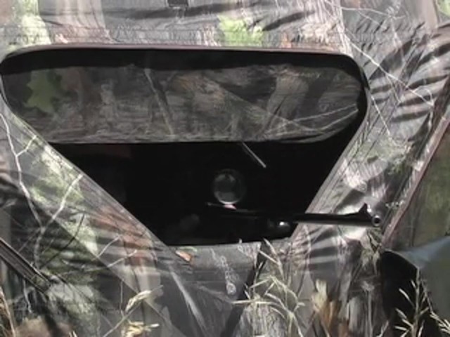Guide Gear&reg; Deluxe 5 - hub Ground Blind Next Camo&reg; - image 6 from the video