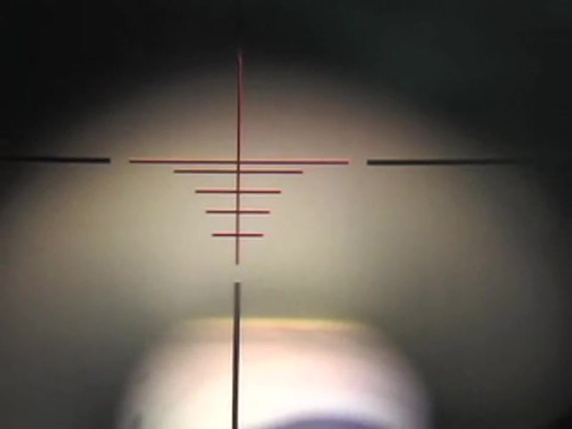 Pentax&reg; Gameseeker 4 - 12x40 mm Illuminated Bullet Drop Reticle Scope - image 5 from the video