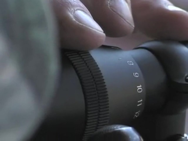 Pentax&reg; Gameseeker 4 - 12x40 mm Illuminated Bullet Drop Reticle Scope - image 6 from the video
