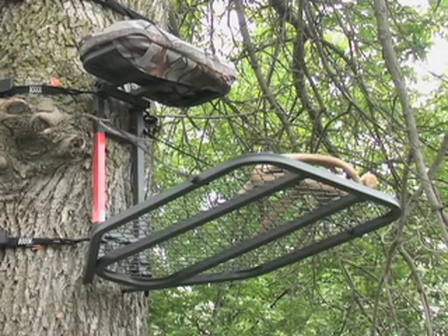 Guide Gear&reg; Climbing Stick and Tree Stand Combo - image 10 from the video