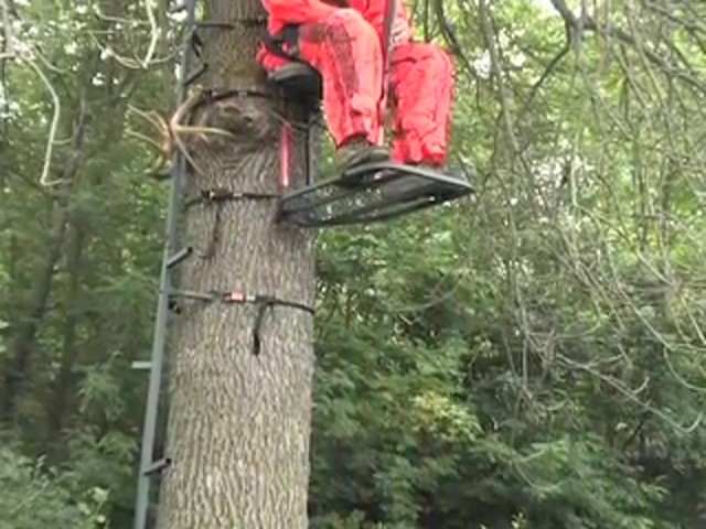 Guide Gear&reg; Climbing Stick and Tree Stand Combo - image 2 from the video