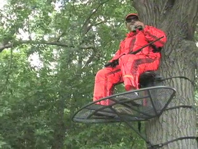 Guide Gear&#174; Magnum Extreme Hang - on Tree Stand - image 1 from the video