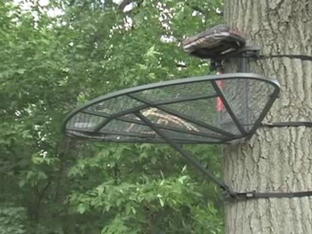 Guide Gear&#174; Magnum Extreme Hang - on Tree Stand - image 10 from the video