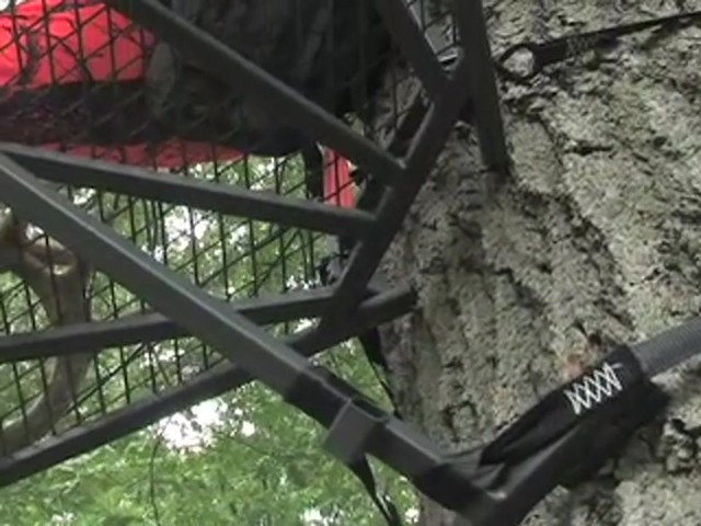 Guide Gear&#174; Magnum Extreme Hang - on Tree Stand - image 5 from the video