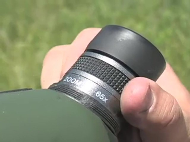AIM Sports&reg; 22 - 65x50 mm Spotting Scope Matte Black - image 7 from the video