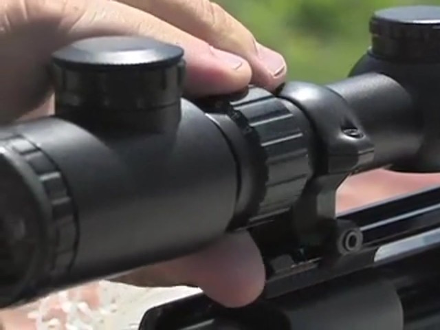 NcSTAR&reg; 3 - 12x56 mm Dual Illuminated Reticle Scope - image 7 from the video