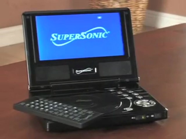 SuperSonic&reg; 7&quot; Portable DVD Player - image 10 from the video