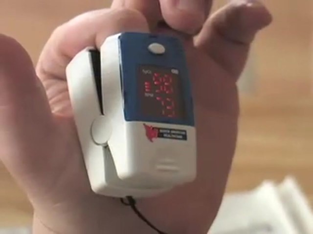 North American Healthcare&reg; Digital Pulse Oximeter - image 1 from the video