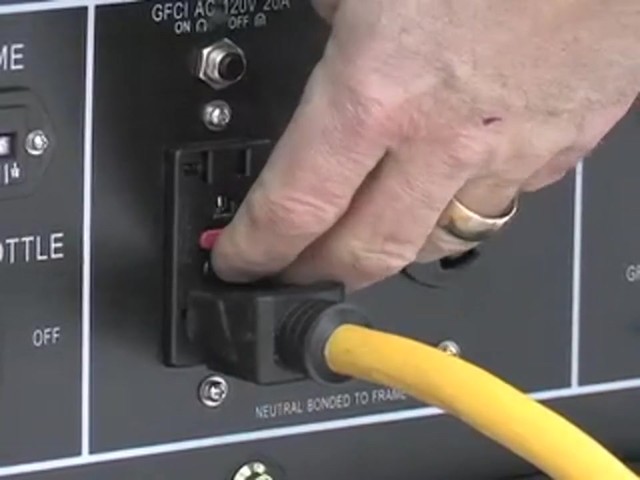 ETQ&#153; 6950 - watt Power Generator - image 6 from the video
