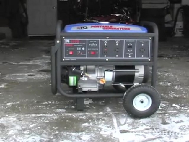 ETQ&#153; 6950 - watt Power Generator - image 9 from the video