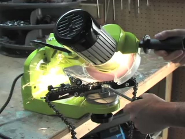 Timber Tuff&#153; Professional Chainsaw Sharpener - image 5 from the video