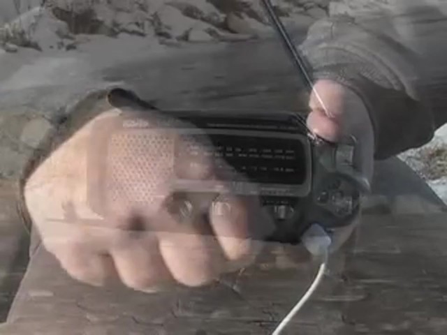 Kaito&#153; Solar and Dynamo Weather Band Radio - image 8 from the video